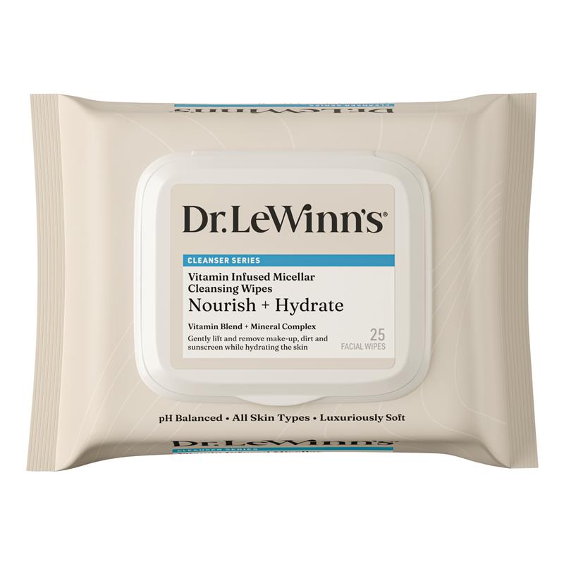 Dr. LeWinn's Cleanser Series Micellar Wipes 25 Pack