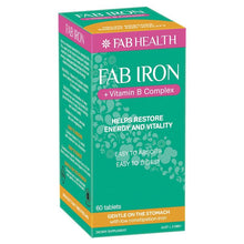 Fab Iron + Vitamin B Complex 60 Tablets - GimmeNow
