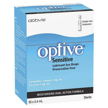 Optive Sensitive Eye Drops 30 x 0.4ml - GimmeNow