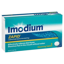 Imodium Zapid Diarrhoea Tablets 6 Pack