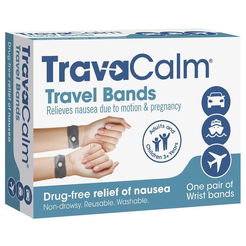 Travacalm Travel Sickness Travel Band 2 Pack
