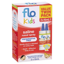 Flo Kids Saline Spray Twin Pack 2 x 15ml Exclusive Size - GimmeNow