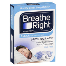 Breathe Right Clear Regular Nasal Congestion Strips 30 - GimmeNow