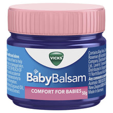 Vicks Baby Balsam Decongestant Chest Rub 50g - GimmeNow
