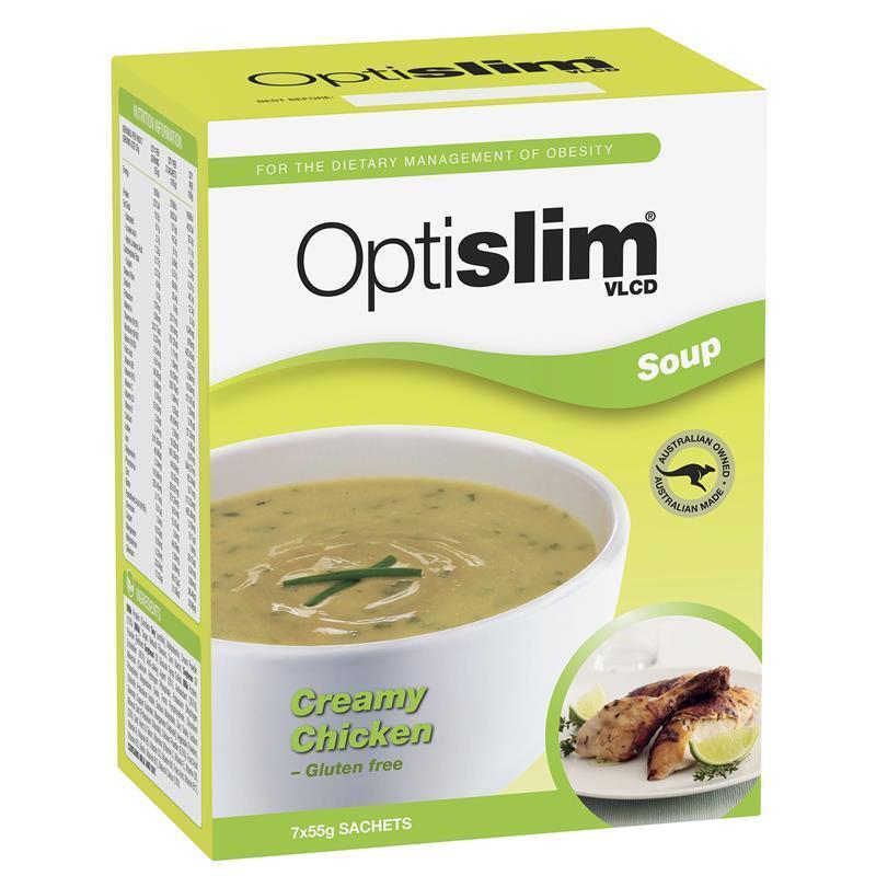 OptiSlim VLCD Soup Creamy Chicken 7 x 55g