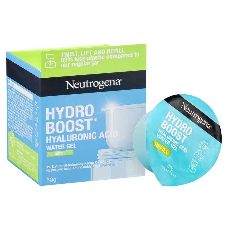 Neutrogena Hydro Boost Hyaluronic Acid Water Gel Refill Pod Moisturiser 50g
