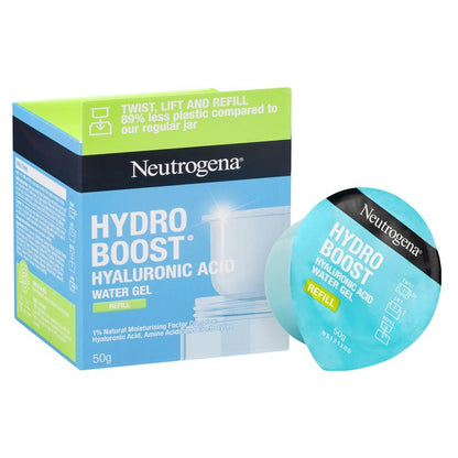Neutrogena Hydro Boost Hyaluronic Acid Water Gel Refill Pod Moisturiser 50g