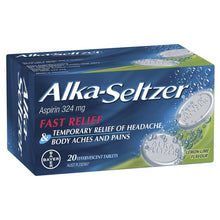 Alka-Seltzer Lemon-Lime Effervescent tablets 20 Pack - GimmeNow