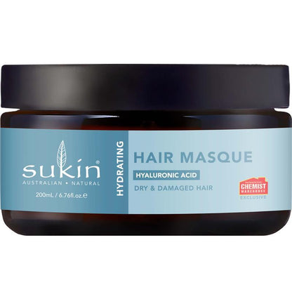 Sukin Hydrating And Nourishing Hair Masque 200ml