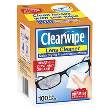 Clearwipe Lens Cleaner 100 Wipes