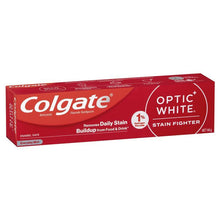 Colgate Toothpaste Optic White Stain Fighter Teeth Whitening 140g - GimmeNow