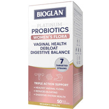 Bioglan Platinum Probiotics Women's Flora 50 Capsules