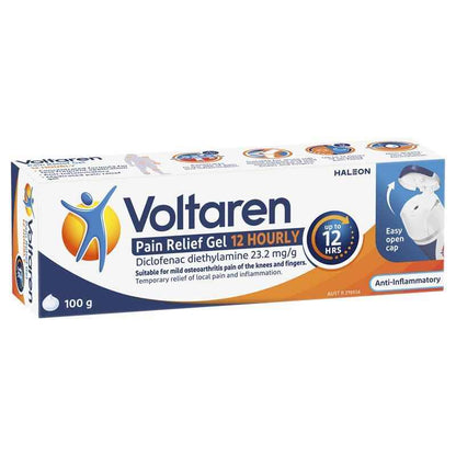 Voltaren Pain Relief Gel 12 Hourly 100g