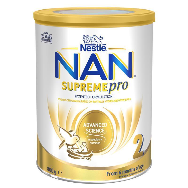 Nestle NAN SUPREMEpro 2 Premium Follow-On Infant Formula 6-12 Months 800g