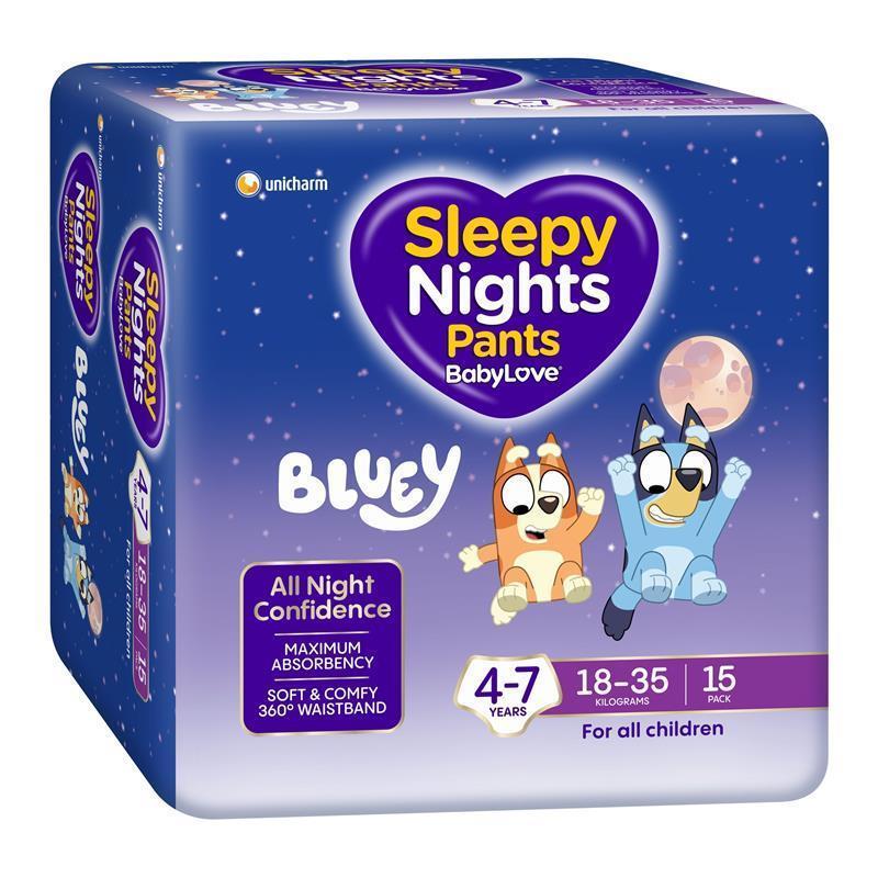 BabyLove SleepyNights Pants 4-7 years (18-35kg) 15 Pack