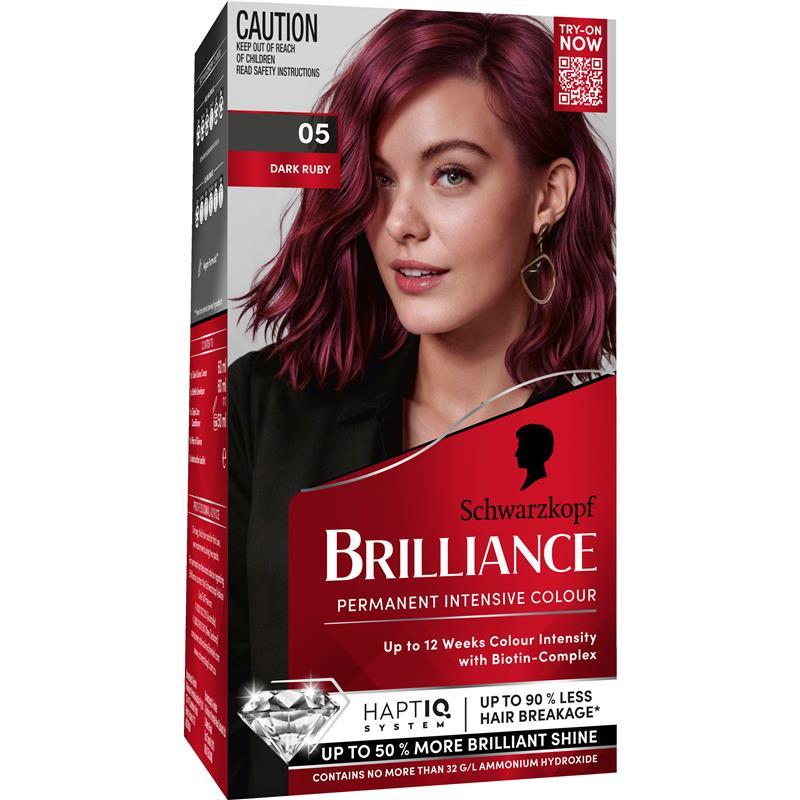 Schwarzkopf Brilliance 05 Dark Ruby