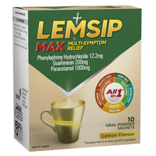 Lemsip Max Multi-Symptom Cold and Flu Relief All-In-1 Hot Drink Lemon 10 pack - GimmeNow