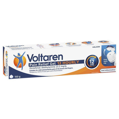 Voltaren Pain Relief Gel 12 Hourly 150g