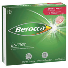 Berocca Energy Original Berry 60 Effervescent Tablets Exclusive Size - GimmeNow