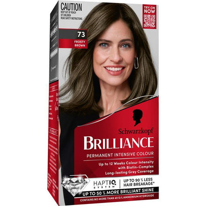 Schwarzkopf Brilliance Cool Browns 73 Frosty Brown