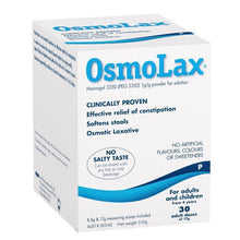OsmoLax Laxative Powder 30 Dose 510g - Macrogol Constipation Relief with No Salty Taste, Flavour Free & Salt Free - GimmeNow