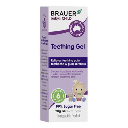 Brauer Baby & Child Teething Gel 20g - GimmeNow