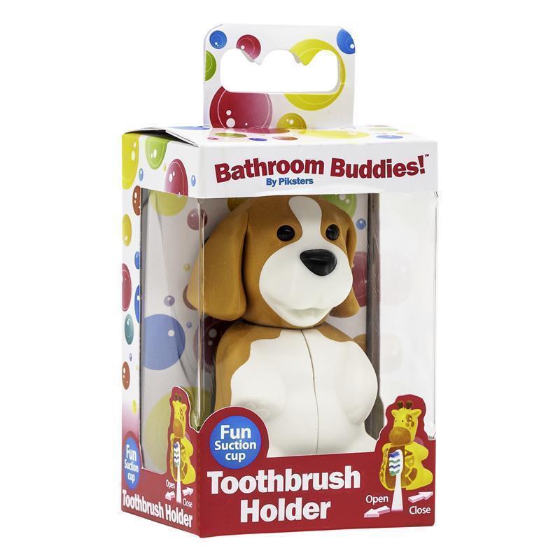 Piksters Kids Bathroom Buddies Toothbrush Holder Assorted