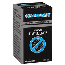 Charcocaps 200mg 60 Capsules - GimmeNow