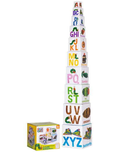 The Very Hungry Caterpillar Stackable Learning Building Blocks Baby Toys Baby Gifts Idea 6m+