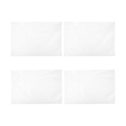 4 Pack Pillow Protectors - White