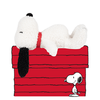 Peanuts Snoopy Tiny Teddy Cream in giftbox 17cm