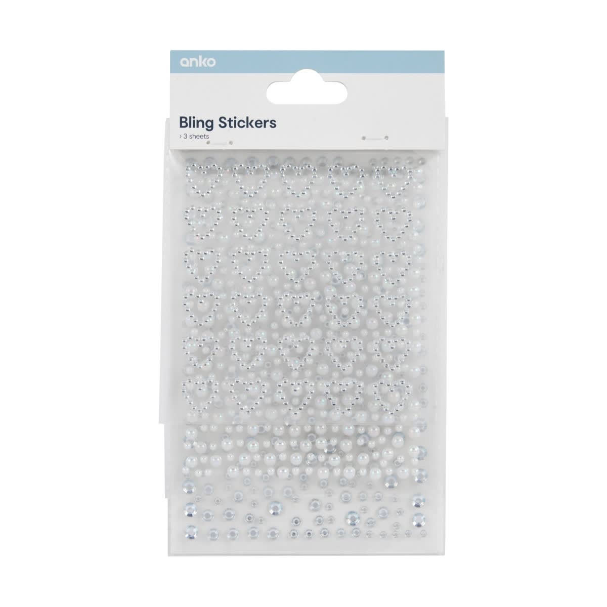 Bling Stickers - Heart