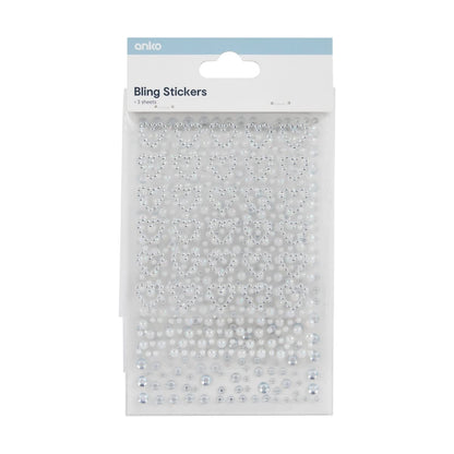 Bling Stickers - Heart