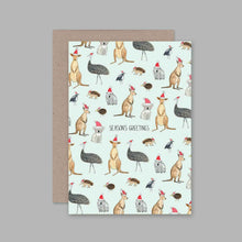 Season's Greetings Greeting Card by AHD Paper Co Christmas Card Christmas Collection