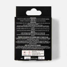 OXX Cosmetics 24 Pack Artificial Nails with Adhesive - Squareletto Shape, French Line