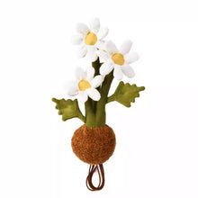 PlushWoods Daisy Plant Plush With Pot 25cm