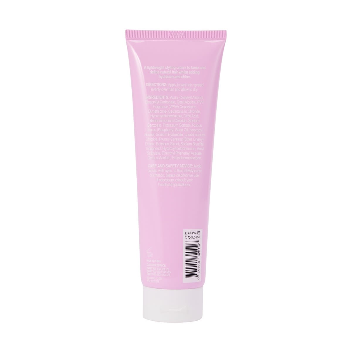 OXX Haircare Cherry Bomb Air Dry Cream 150ml - Cherry and Raspberry Scented