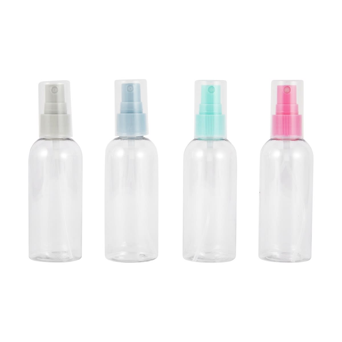 4 Pack Travel Solutions Spray Bottles