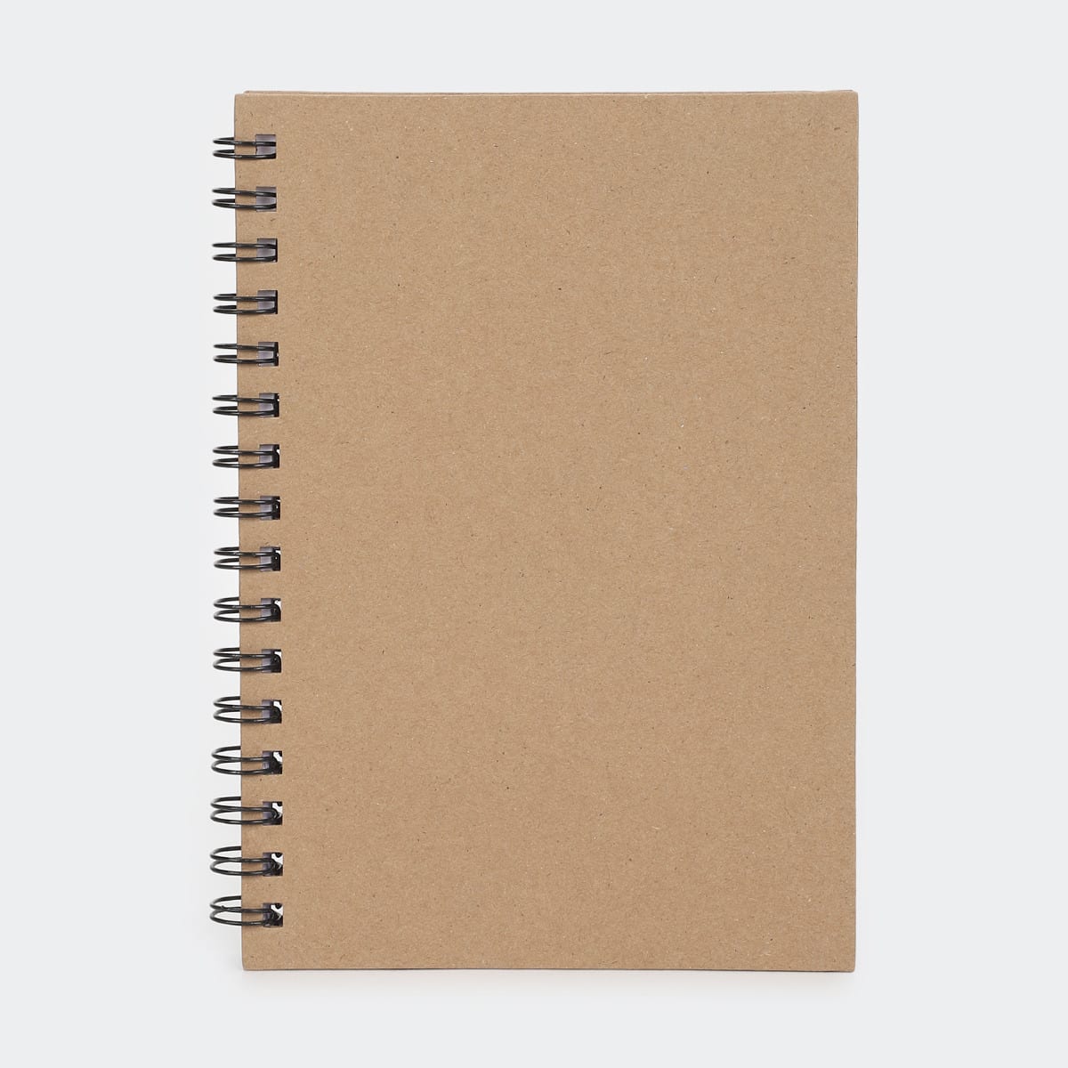A5 Spiral Notebook - Kraft