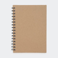 A5 Spiral Notebook - Kraft