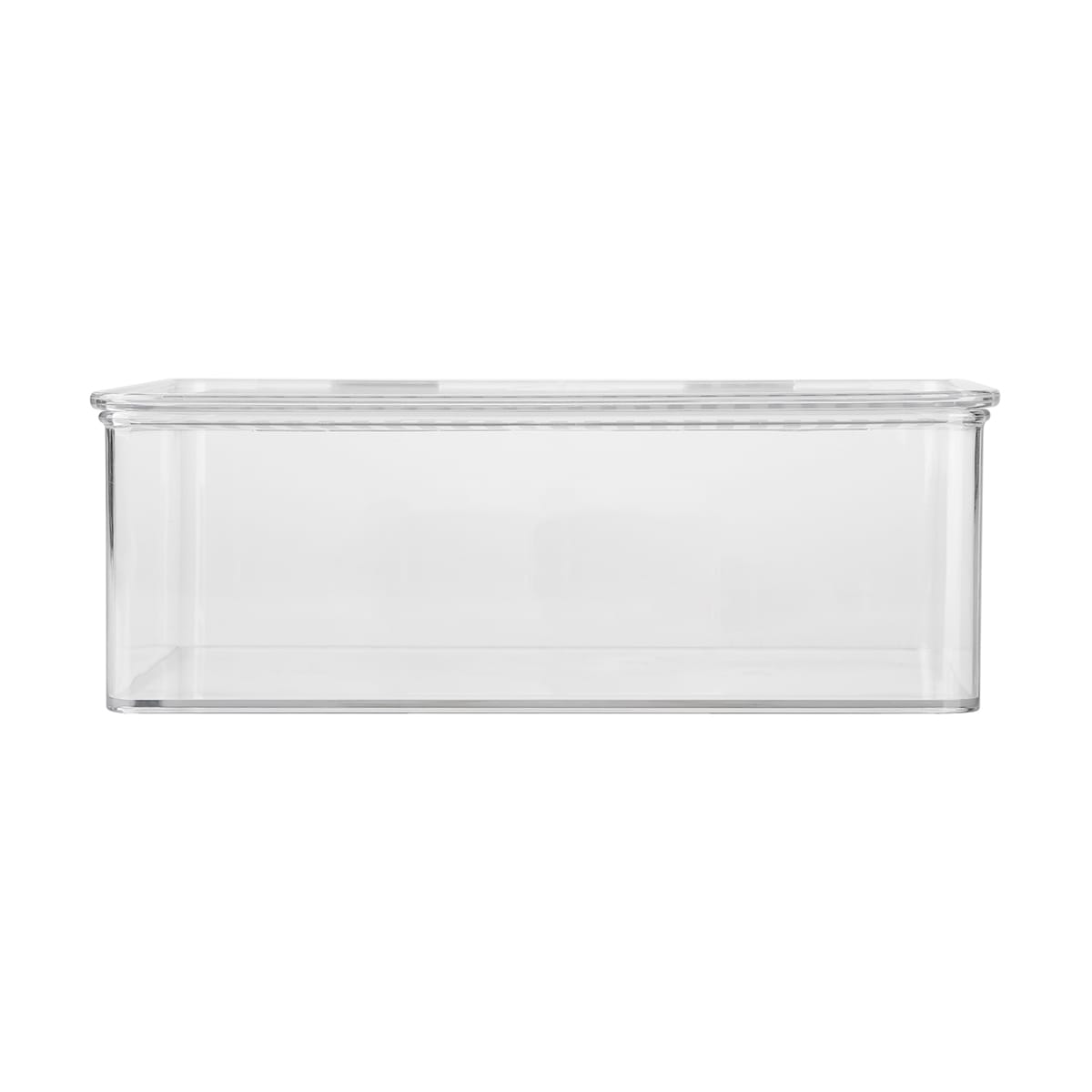 Clear Short Container with Lid