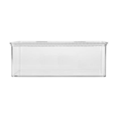 Clear Short Container with Lid