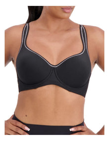 Triaction Racerback Sports Bra 2 Pack in White/Black