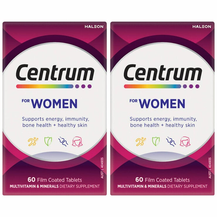 Centrum Women Multivitamin 2 x 60 Tablets