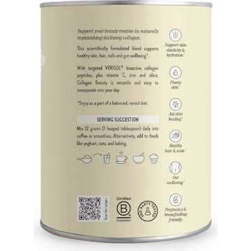Nutra Naturals Collagen Beauty Skin Hair Nails Gut Vanilla 120g