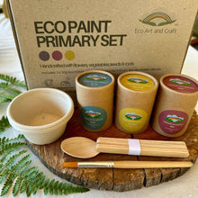 Eco Paints Primary Set by Eco Art and Craft Australia Art and Craft for Kids Gift Idea for 3yrs+