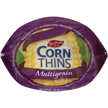 Real Foods Corn Thins Multigrain 150g