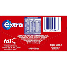 Wrigley's Extra Strawberry Chewing Gum - 14 Pieces