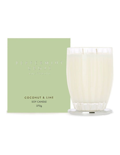 Coconut & Lime - Large Soy Candle 370g