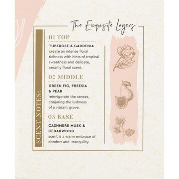 ZenZone Soy Blend Candle Gardenia Blush & Musk 260g